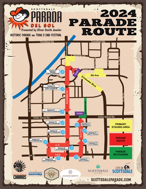 prada del sol parade scottsdale az|Scottsdale parade parking map.